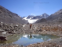 Glacial pool at Arsomang shnout