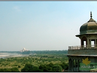 ANOTHER VIEW OF TAJ FROM A FORT