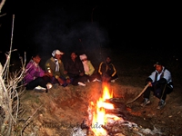 Camp fire