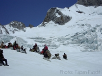 Khimloga pass in front