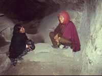 Meditation cave inside Mud nanary