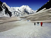 Down from Hanuman Tibba glacier