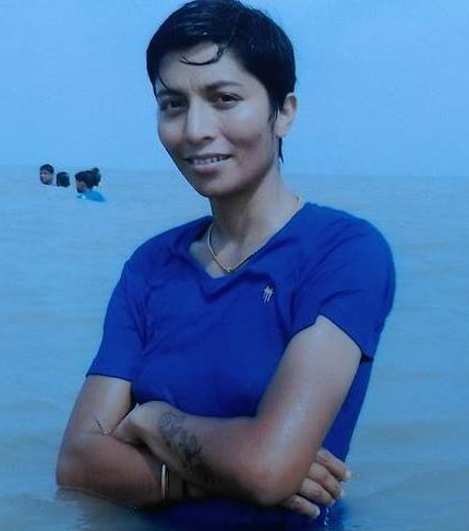 Mahua Biswas Leader of the expedition team to Tinchenkang