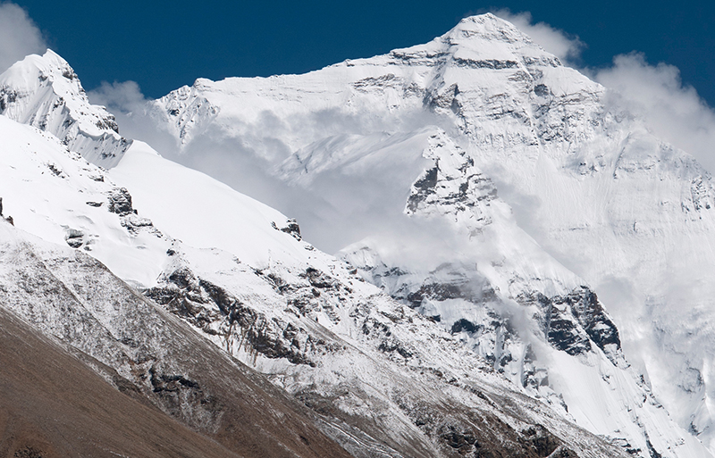 Mt Everest north side