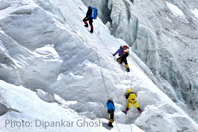 Lhotse west face