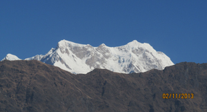 A view of Chaukhamba