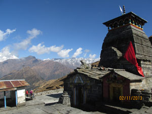 The shrine of Tungnath